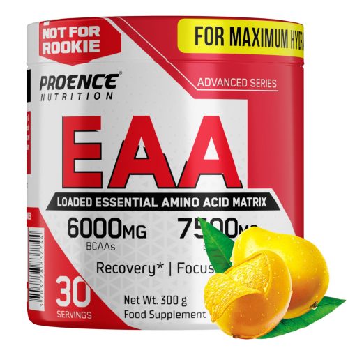 Proence EAA Powder 6000 mg – 300 g Mango Flavour