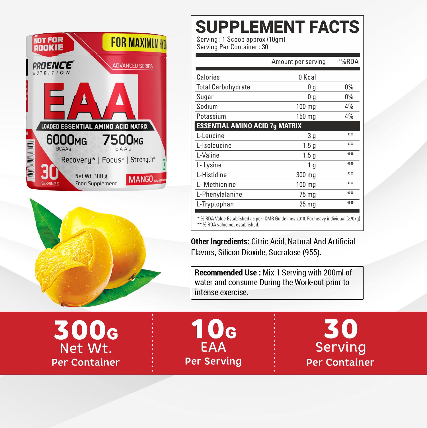 Proence EAA Powder 6000 mg - Image 2