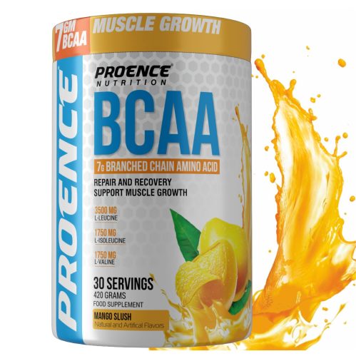 Proence BCAA Powder 7g - 30 Sevings, 420g, Mango Splash
