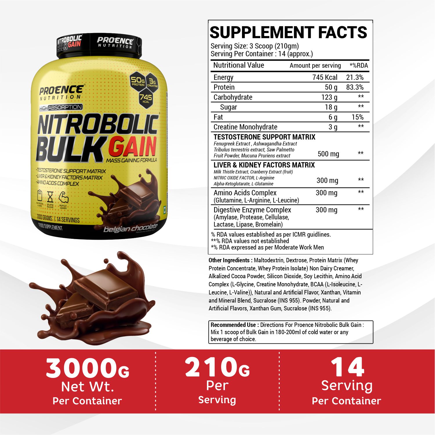 Proence Nitrobolic Bulk Gain - Image 4