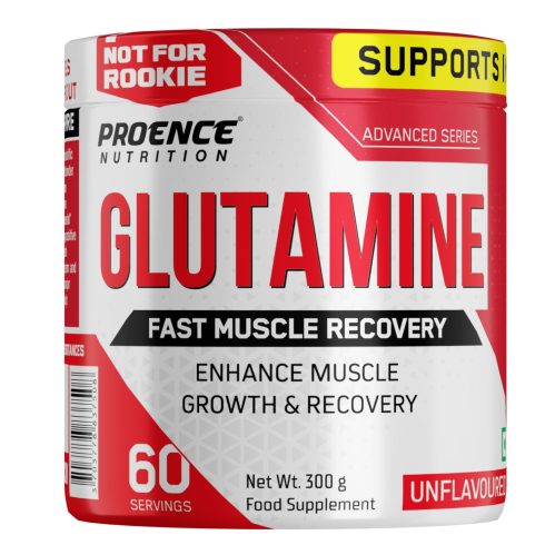 Proence L-Glutamine Powder - 60 Servings, 300g, Unflavoured