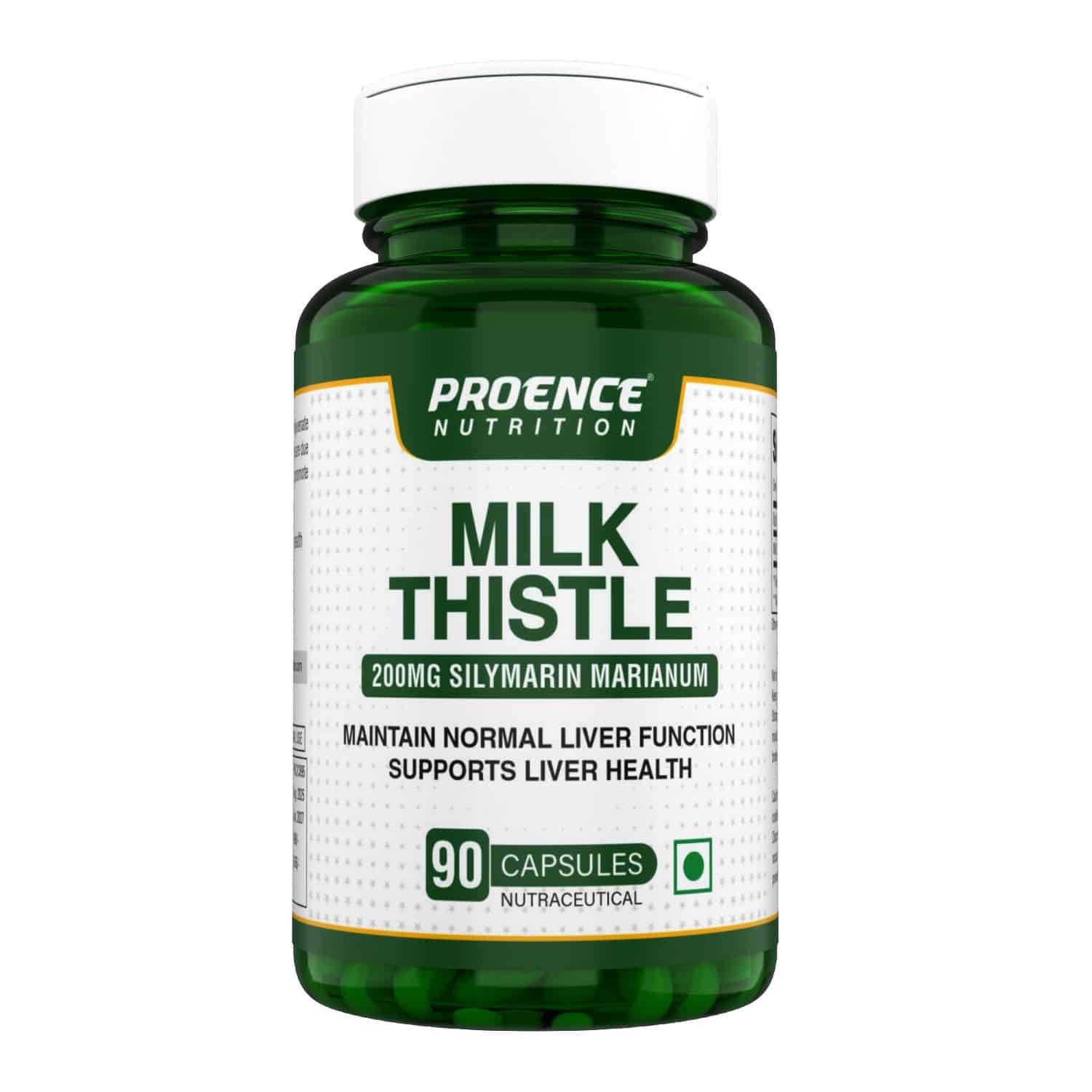 Proence Milk Thistle 200 mg, 90 Capsules